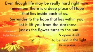 Hope Quote for Social Isolation